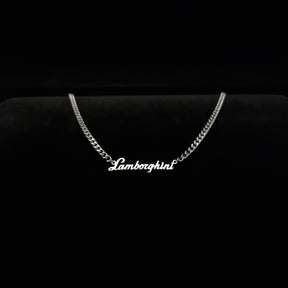 Lamborghini Necklace